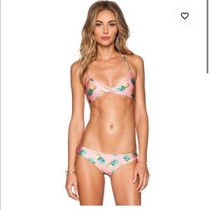 Wildfox Pineapple Cheeky Bikini Set